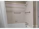 Clean bathroom with shower and grab bars at 2614 S Us 321 Hwy, Newton, NC 28658