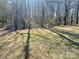 Backyard with tall trees and grassy area at 2704 Kool Park Ne Rd, Hickory, NC 28601