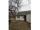 View of the home's rear, showing access to the backyard at 320 Southern St, East Spencer, NC 28039