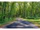 Paved walking trail surrounded by lush trees at 3258 Clover Valley Dr, Gastonia, NC 28052