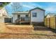 Backyard deck and privacy fence at 3724 Commonwealth Ave, Charlotte, NC 28205