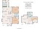 Detailed floor plan layout showcasing the room dimensions and overall layout of the house at 3724 Commonwealth Ave, Charlotte, NC 28205