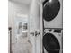 Convenient laundry closet with stackable washer and dryer at 3731 S Tryon St, Charlotte, NC 28217