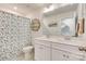 Clean bathroom with double vanity and updated fixtures at 6141 Russo Ct, Lancaster, SC 29720