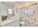 Charming bathroom with a shower/tub combo and updated vanity at 6141 Russo Ct, Lancaster, SC 29720