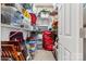 Storage room with shelving for seasonal items at 6248 Raven Rock Dr, Denver, NC 28037