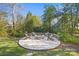 Charming fire pit area perfect for outdoor gatherings at 6328 County Donegal Ct, Charlotte, NC 28277