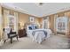 Spacious main bedroom with large windows and neutral decor at 6328 County Donegal Ct, Charlotte, NC 28277