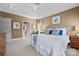 Main bedroom with ensuite bathroom access and neutral tones at 6328 County Donegal Ct, Charlotte, NC 28277