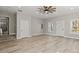 Bonus room with neutral paint, laminate flooring, and natural light at 888 Brevard Place Rd, Iron Station, NC 28080