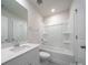 Neat bathroom featuring a shower/tub, vanity, and toilet at 909 Smithcliffs Trl, York, SC 29745