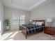 Spacious bedroom with wood flooring and large window allowing ample natural light at 9115 Bluefield St, Charlotte, NC 28273