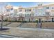 Three story townhouses with landscaping at 9115 Bluefield St, Charlotte, NC 28273