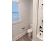 Bathroom with toilet, bathtub, and marble tile at 1945 Hendricks St, Rock Hill, SC 29732