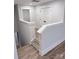 Upstairs hallway with white walls and wood-look floors at 1945 Hendricks St, Rock Hill, SC 29732