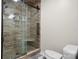 Modern bathroom with a large walk-in shower at 241 Pinecrest Ct, Taylorsville, NC 28681