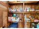 Well-stocked pantry with ample shelving for storage at 241 Pinecrest Ct, Taylorsville, NC 28681