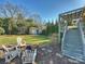 Spacious backyard with firepit and ample green space at 2625 Croydon Rd, Charlotte, NC 28209