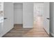 Spacious bedroom with hardwood floors and walk in closet at 311 Drury Dr, Charlotte, NC 28206