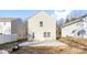 Home's backyard with a concrete patio at 3220 Capitol Dr, Charlotte, NC 28208