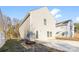 Home's backyard with a concrete patio at 3220 Capitol Dr, Charlotte, NC 28208