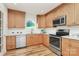 Well-equipped kitchen with granite countertops and stainless steel appliances at 3828 Chandworth Rd, Charlotte, NC 28210