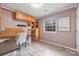 Home office with built-in desk and cabinets at 3903 Bon Rea Dr, Charlotte, NC 28226