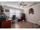 Functional home office with a desk, chair, and ample space at 401 Kenwood Ave, Cherryville, NC 28021