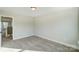 Bedroom with access to upper loft area at 5036 Heathland Dr # 71, Charlotte, NC 28215