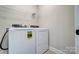 Laundry room with washer and dryer at 5036 Heathland Dr # 71, Charlotte, NC 28215