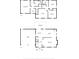 Floor plan showing a two-story home with 3 bedrooms and 3 bathrooms at 505 Viking Sw Dr, Concord, NC 28025