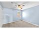 Light and airy bedroom with ceiling fan and neutral decor at 5190 Corbin Ln, Hickory, NC 28601