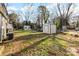 Storage sheds and fenced backyard at 714, 716 Lucas St # 2A, Rock Hill, SC 29730