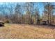 Wooded backyard with a deck and plenty of privacy at 8622 Lower Rocky River Rd, Concord, NC 28025