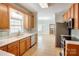 Kitchen with stainless steel appliances and light wood cabinets at 8622 Lower Rocky River Rd, Concord, NC 28025