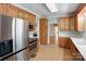 Kitchen boasts stainless steel appliances and ample cabinetry at 8622 Lower Rocky River Rd, Concord, NC 28025