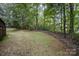 Wooded backyard with grassy area at 8804 Ferngrove Ct, Waxhaw, NC 28173