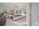 Main bedroom with neutral decor and access to bathroom at 8804 Ferngrove Ct, Waxhaw, NC 28173