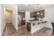 Modern kitchen featuring stainless steel appliances and granite countertops at 9230 Windygap Rd, Charlotte, NC 28278