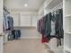 Spacious walk-in closet with custom shelving providing ample storage at 9230 Windygap Rd, Charlotte, NC 28278