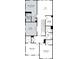 Second-story floor plan showing bedrooms, bathroom, study, and loft at 1182 Lost Cove Rd, Indian Land, SC 29707