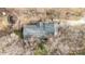 An aerial view of the home's roof, yard, and surrounding landscape at 1721 Gold Hill Rd, Concord, NC 28025