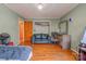 Bedroom with wood floors, closet space, and natural light at 1900 E Dixon Blvd, Shelby, NC 28152