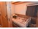 Bedroom with a single bed and closet at 198 Clouse Ln, Taylorsville, NC 28681
