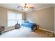 Small bedroom with twin bed and nightstand at 2044 Chameleon Rd, York, SC 29745