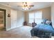 Small bedroom with twin bed and nightstand at 2044 Chameleon Rd, York, SC 29745