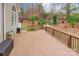 Spacious deck offering scenic backyard views at 2044 Chameleon Rd, York, SC 29745