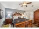 Bright main bedroom with walk in closet at 2113 Sweet Clover Way, Denver, NC 28037