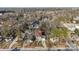 Aerial view of property, highlighting its location in the neighborhood at 2408 Rozzelles Ferry Rd, Charlotte, NC 28208