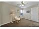 Serene bedroom with carpet, a ceiling fan and ample closet space at 2935 Dairy Farm Dr, Monroe, NC 28110